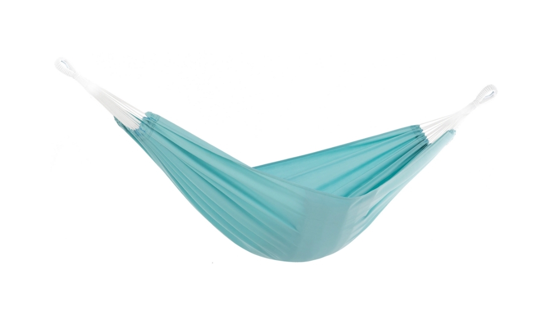 Vivere Brazilian Polyester Double Hammock - Aqua