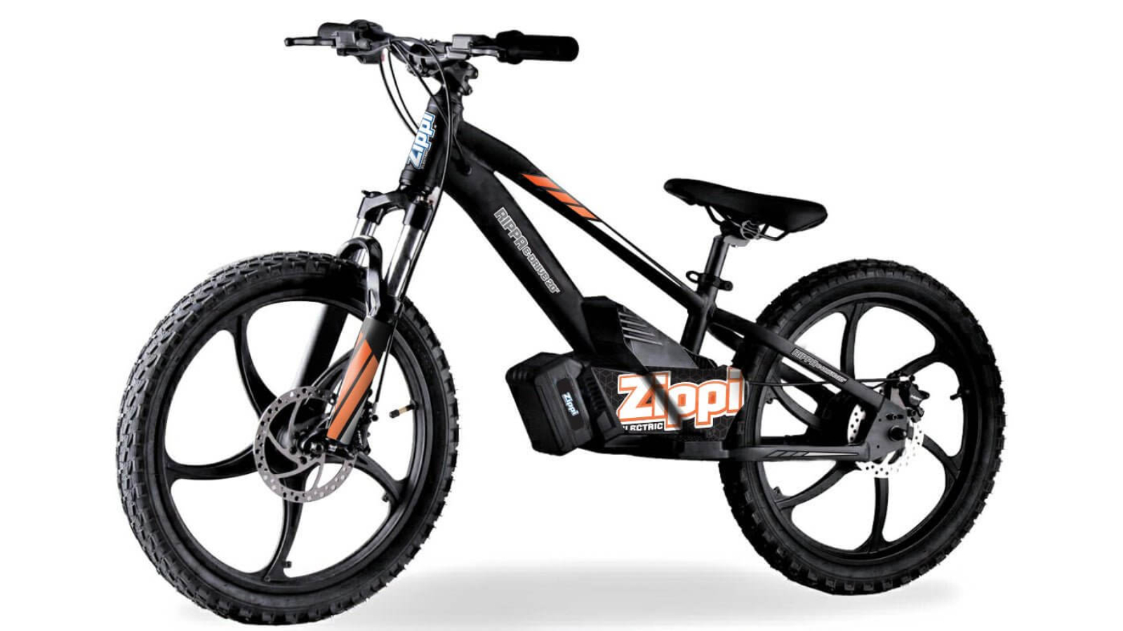Zippi Electric Rippa 20 E-Drive Kids Balance E-bike - Orange