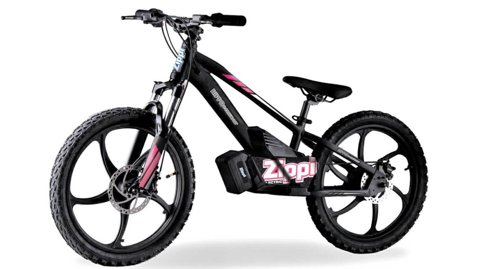 Zippi Electric Rippa 20 E-Drive Kids Balance E-bike - Pink