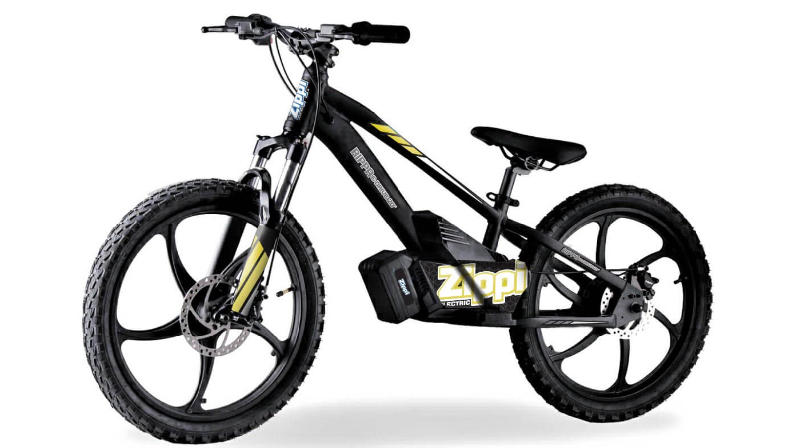 Zippi Electric Rippa 20 E-Drive Kids Balance E-bike - Yellow