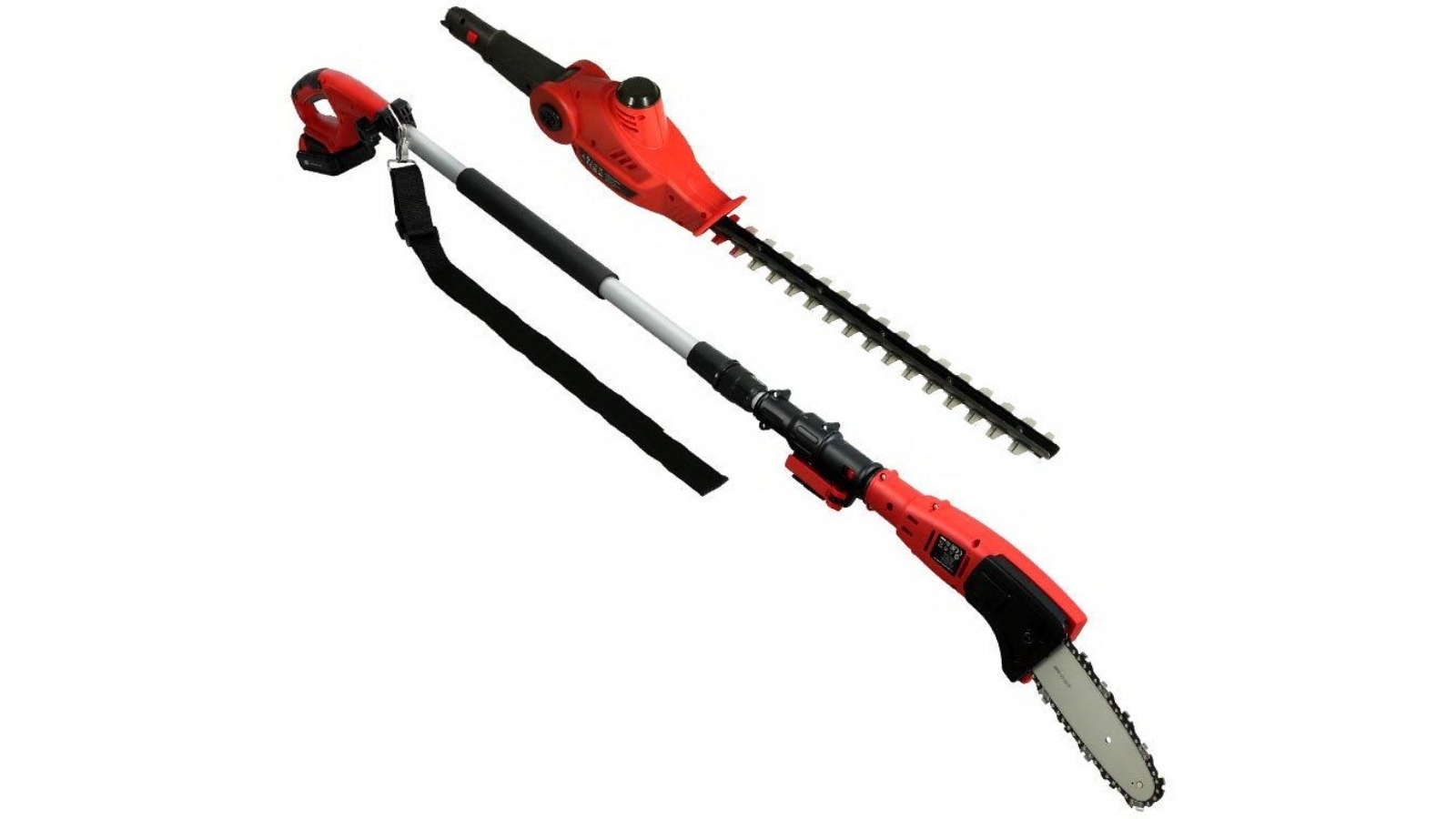 Giantz Cordless Pole Chainsaw Hedge Trimmer Saw