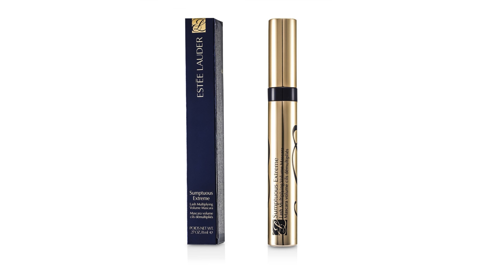 Estee Lauder Sumptuous Extreme Lash Multiplying Volume Mascara - # 01 Extreme Black  - 8ml/0.27oz