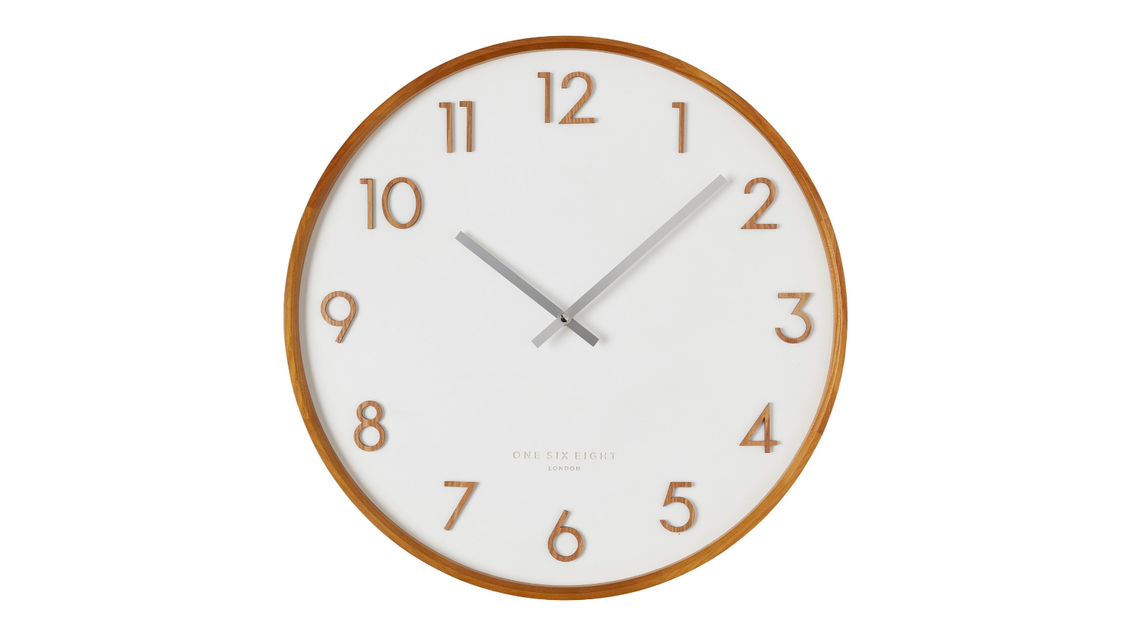 One Six Eight London SCARLETT White Wall Clock - 50cm