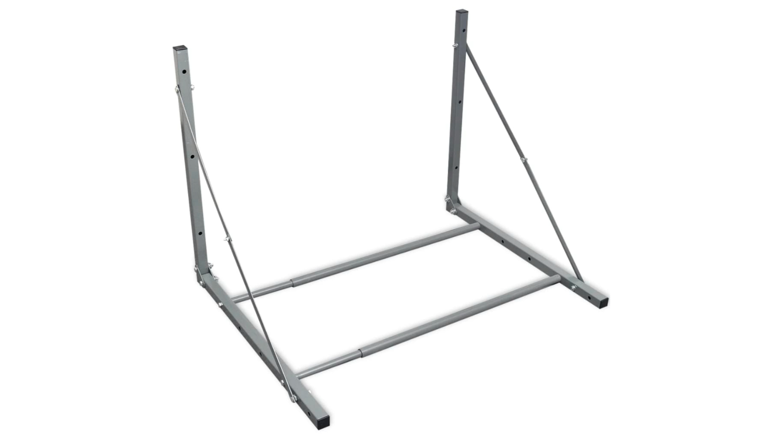 vidaXL Silver Steel Tyre Rack