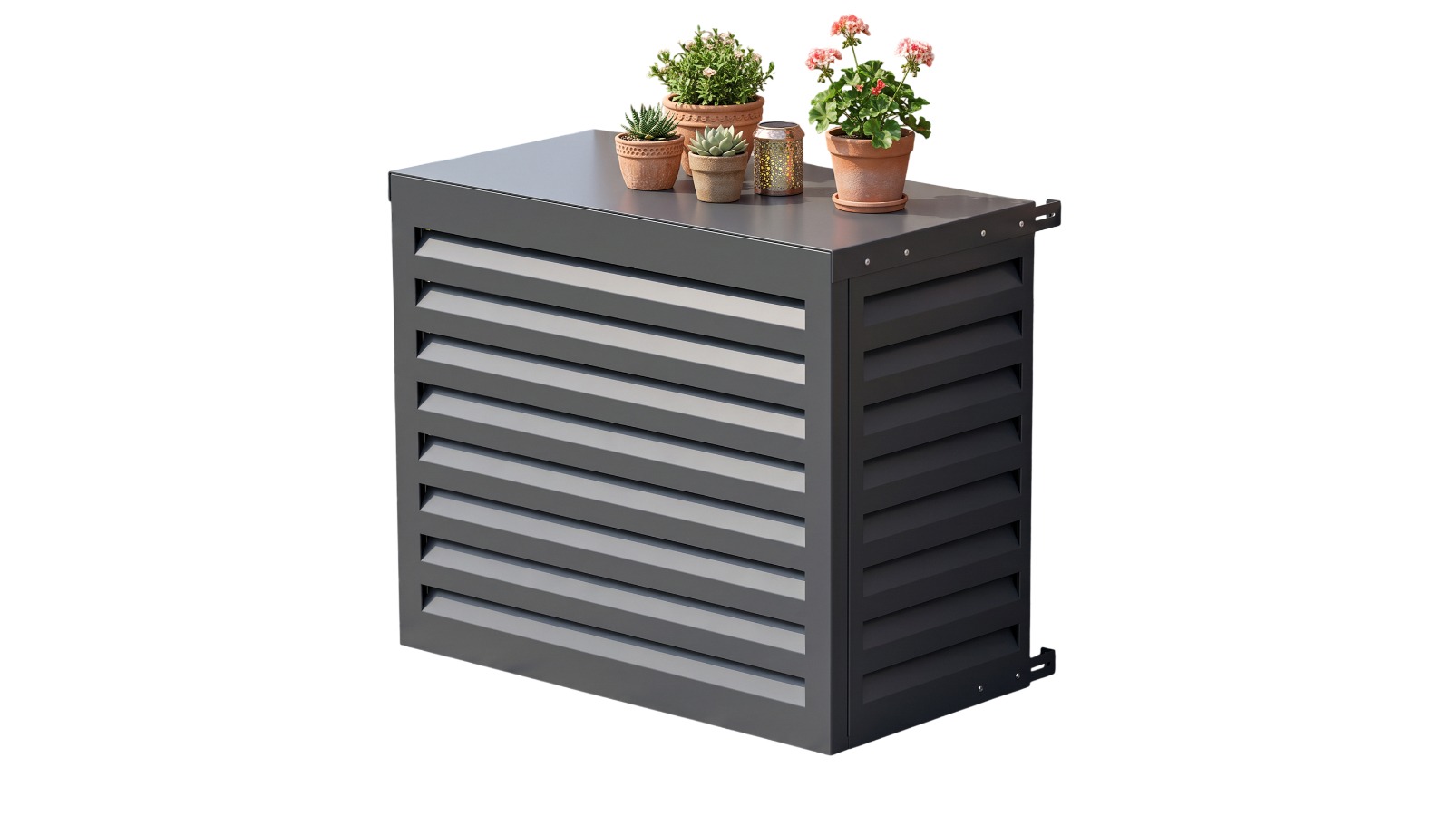 Advwin Outdoor Metal Air Conditioning Cover