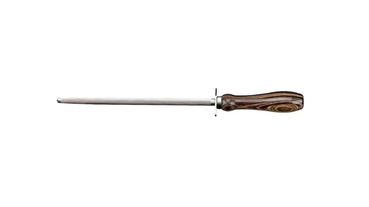 Tramontina 8inch Polywood Churrasco Sharpener - Brown