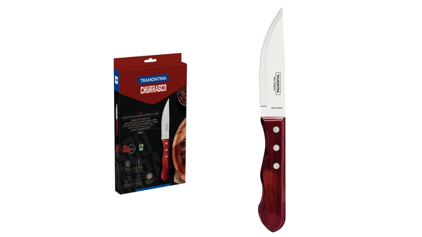 Tramontina 4 Piece Jumbo Point Set - Red