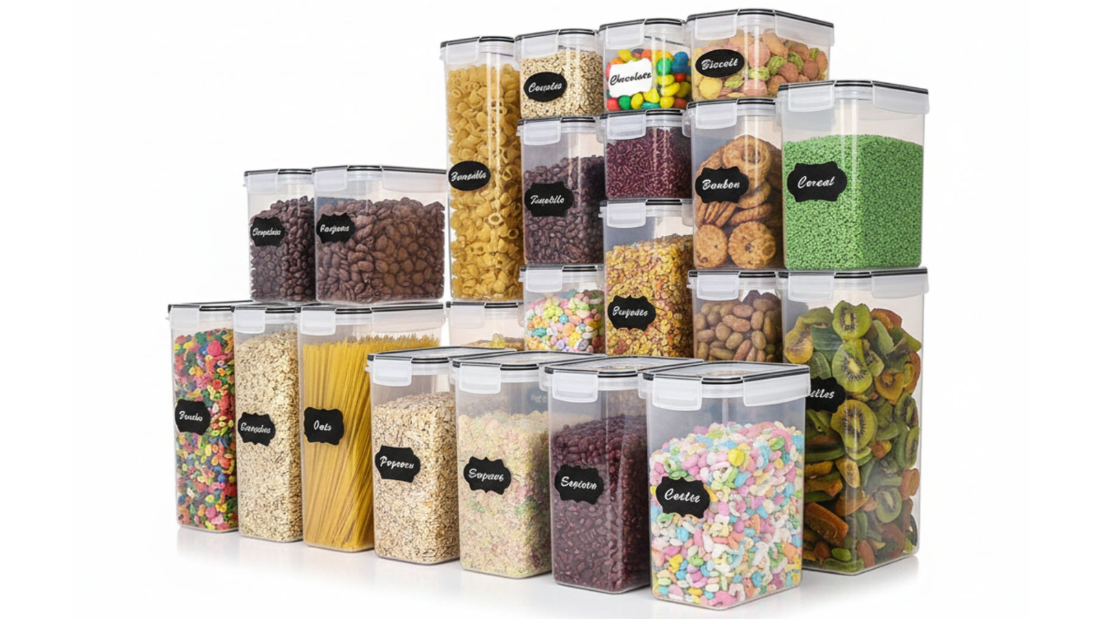 Vikus Set of 16 Airtight Food Storage Container
