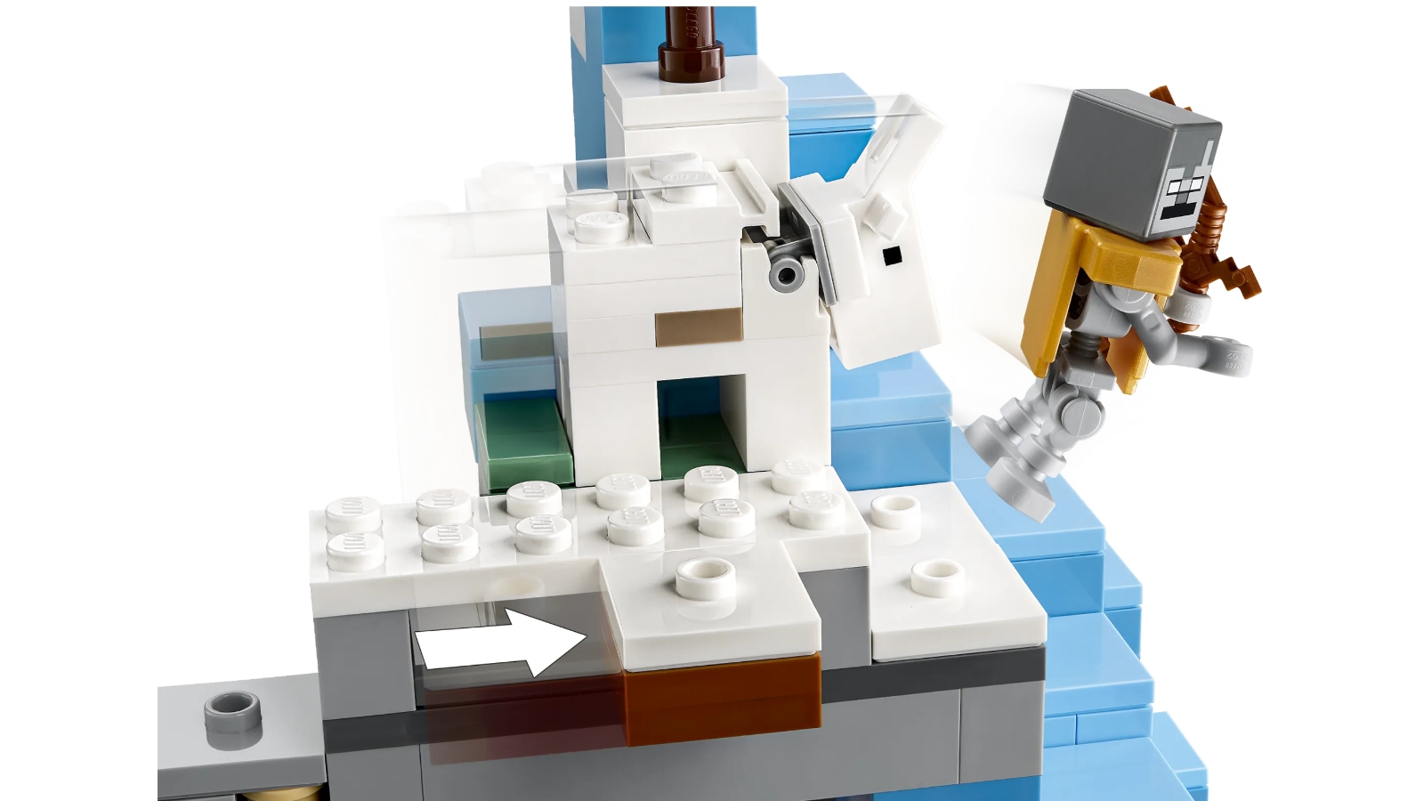 LEGO 21243 Minecraft The Frozen Peaks | Harvey Norman