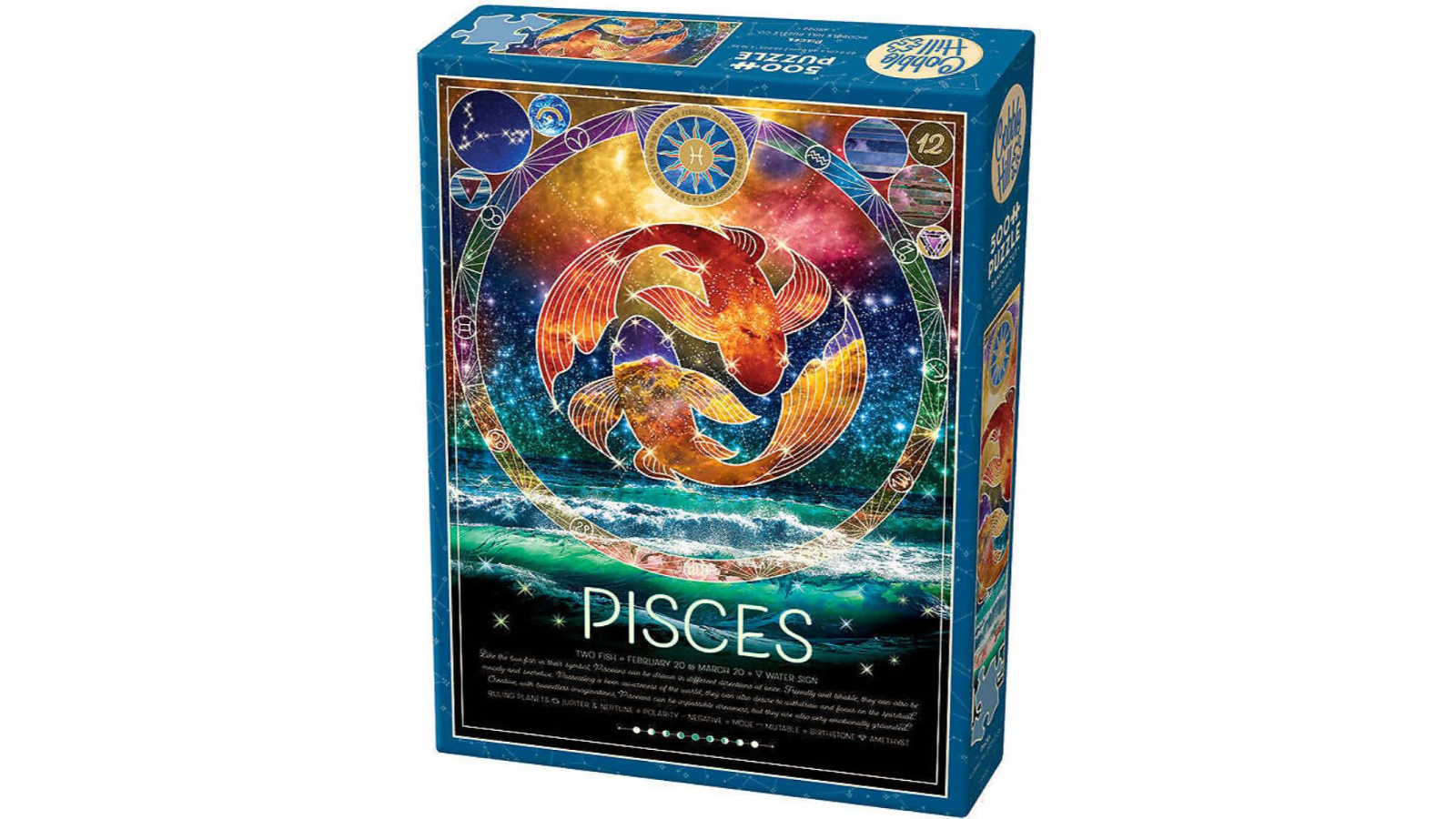 Cobble Hill 500 Piece Pisces Jigsaw Puzzle