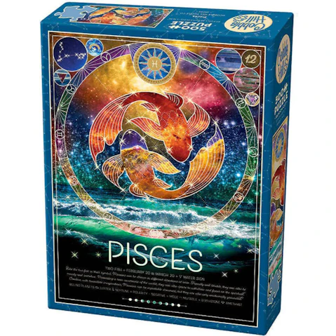 Cobble Hill 500 Piece Pisces Jigsaw Puzzle