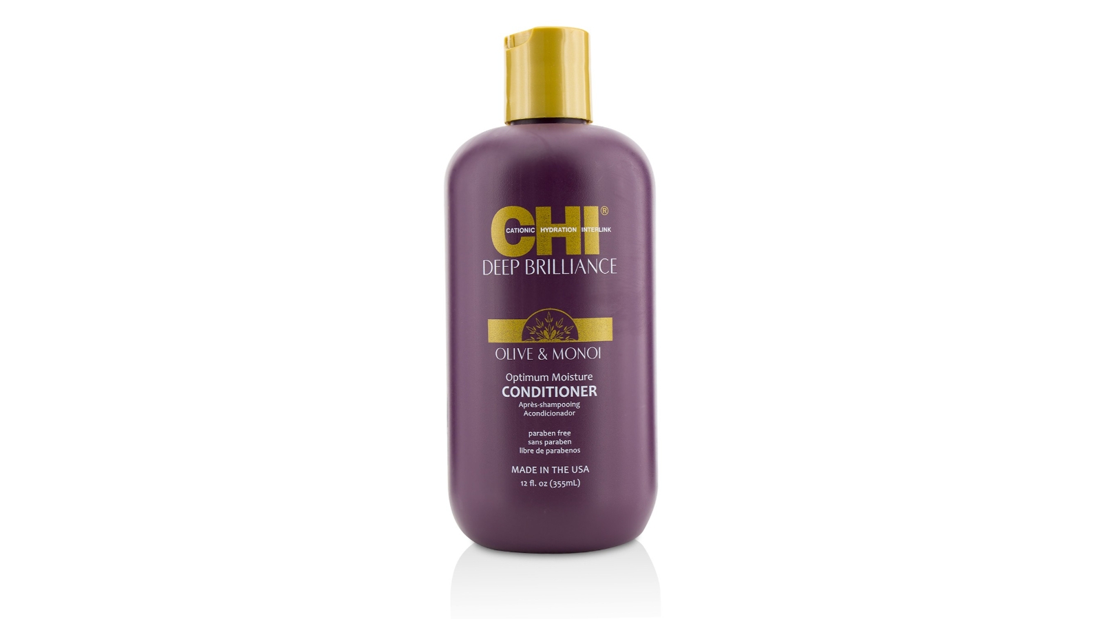 CHI Deep Brilliance Olive & Monoi Optimum Moisture Conditioner -355ml/12oz
