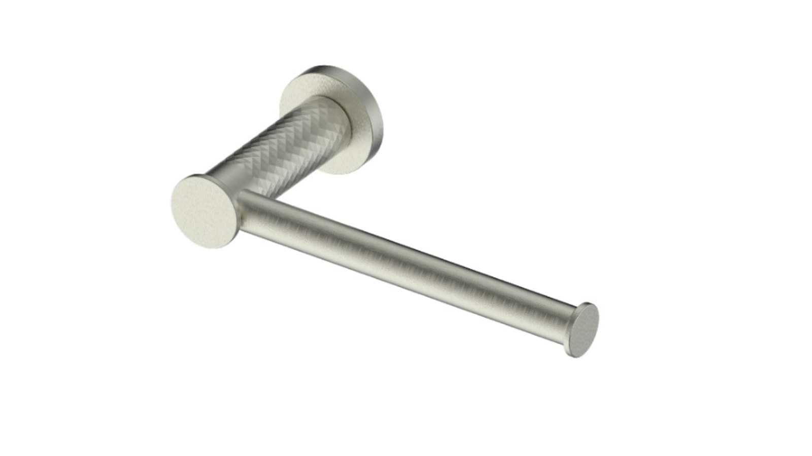 Greens Reflect Toilet Roll Holder - Brushed Nickel