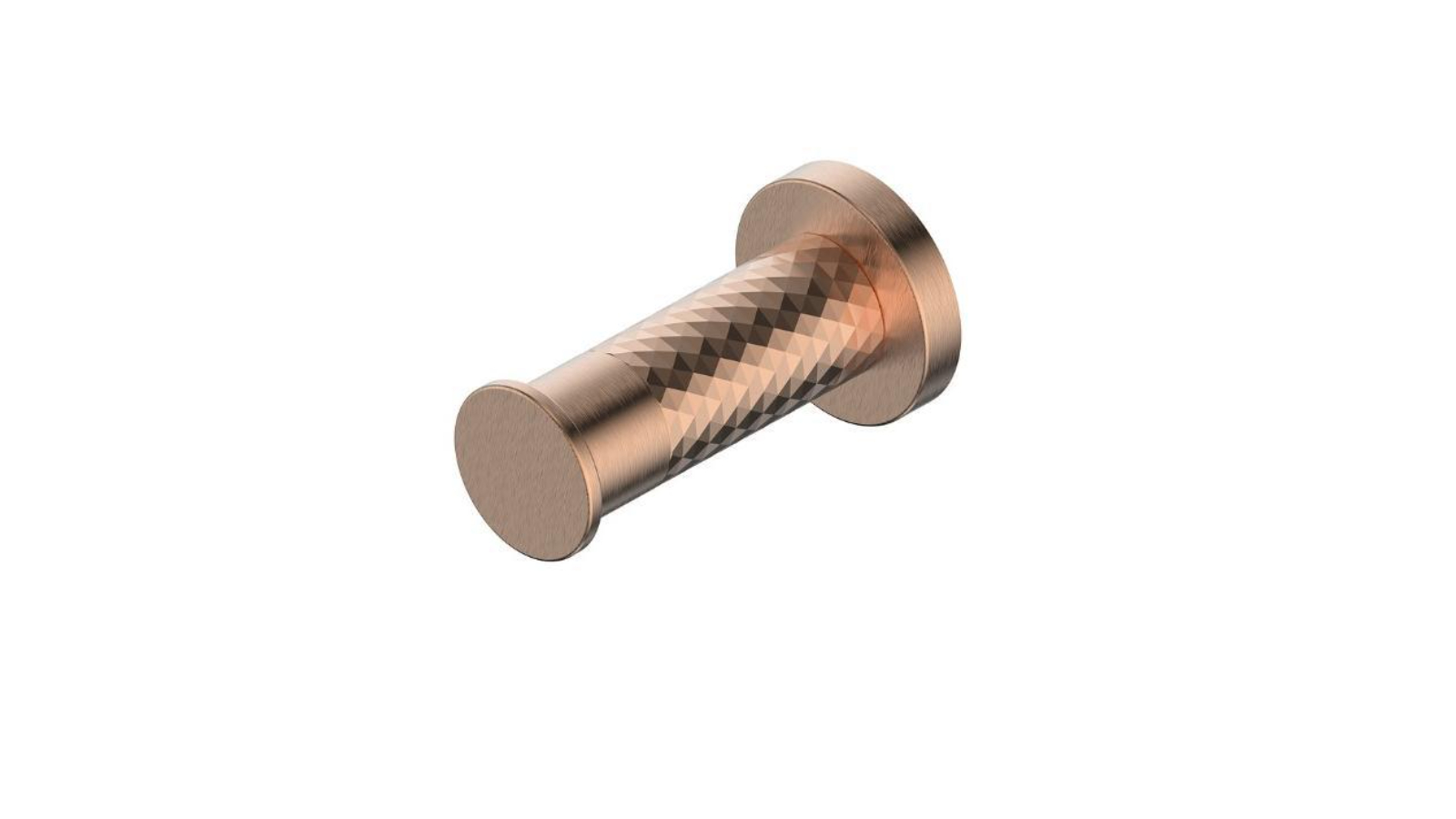 Greens Reflect Robe Hook - Brushed Copper
