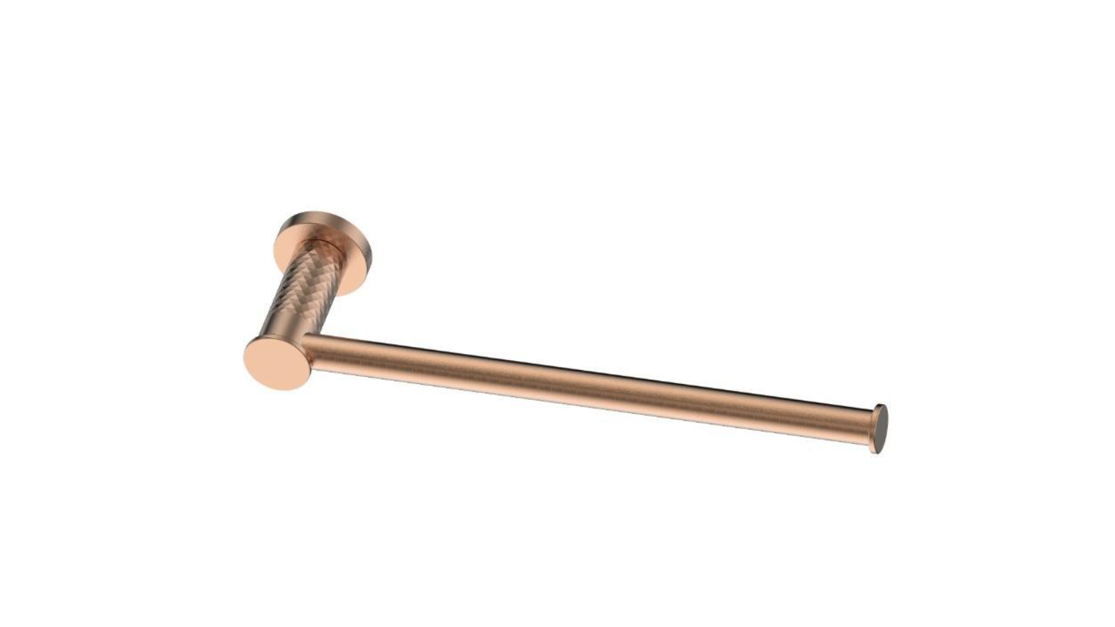 Greens Reflect Hand Towel Holder - Brushed Copper