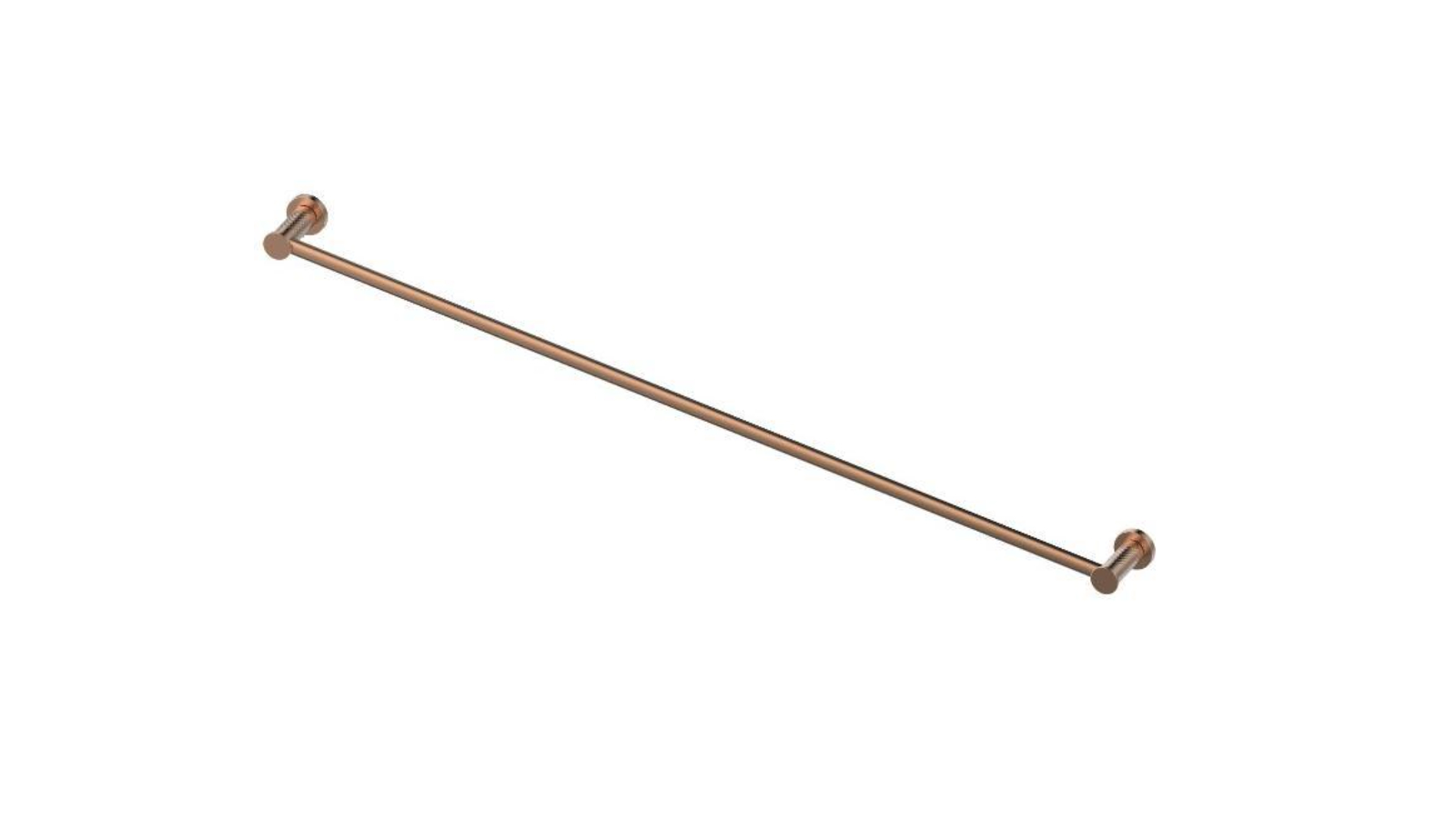Greens Reflect Towel Rail - Brushed Copper