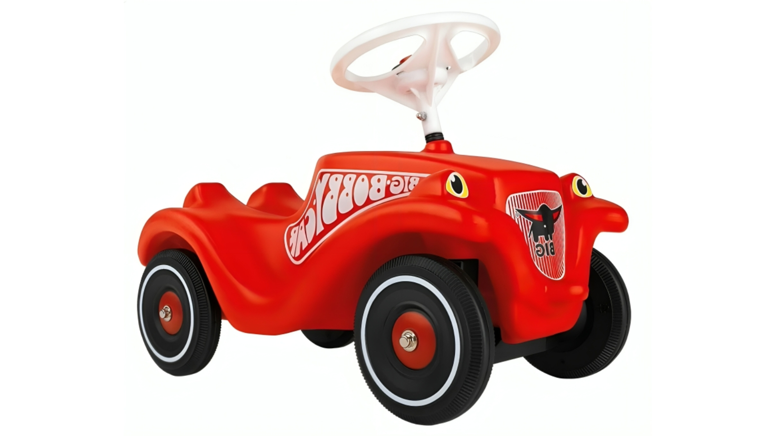 BIG Red Classic Kids Foot-to-Floor Ride-On Push Car