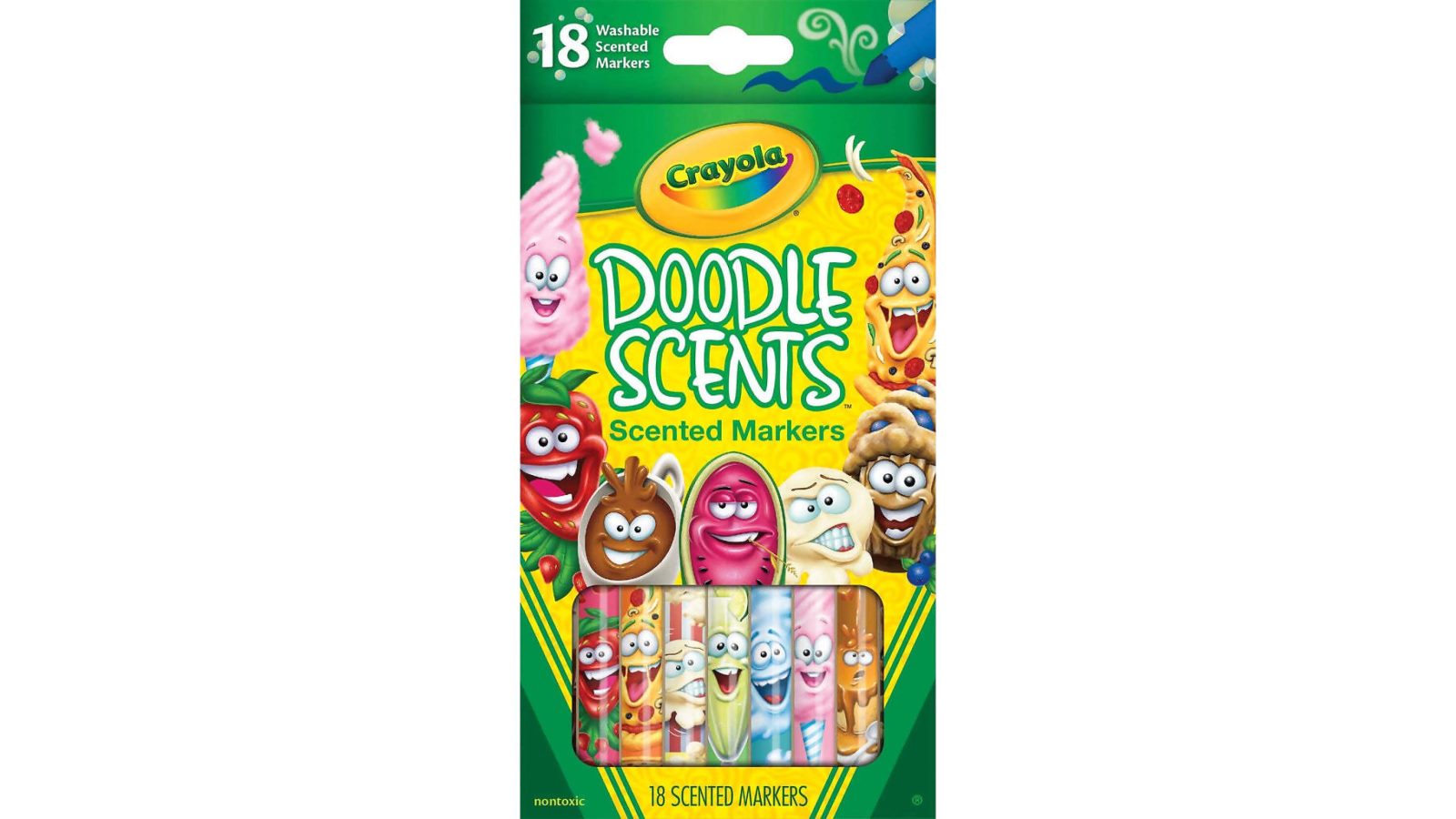 Crayola Doodle Scent Washable Scented Markers 18 Pack