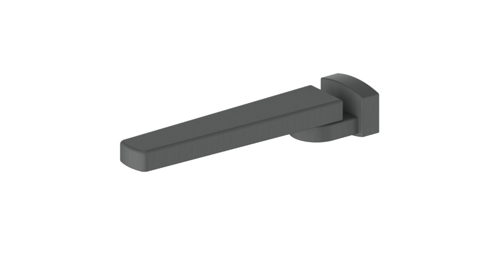 Greens Swivel Bath Spout Square - Gunmetal