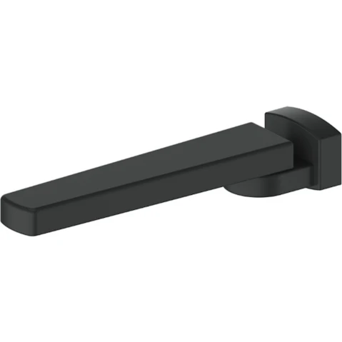 Greens Swivel Bath Spout Square - Matte Black