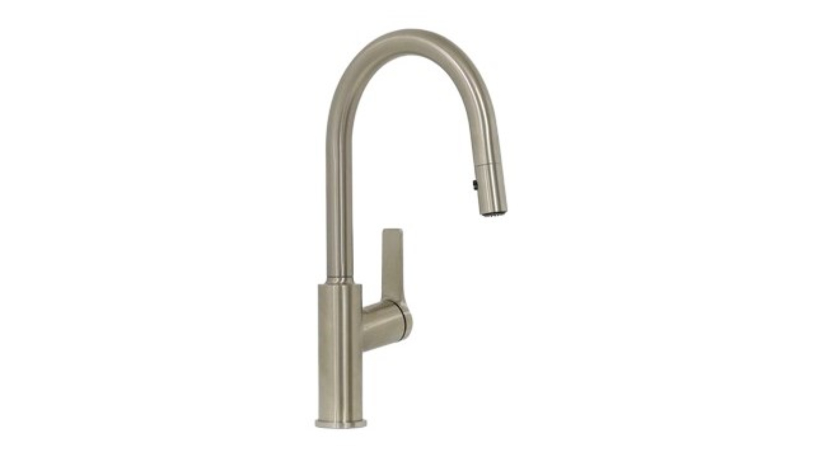 Villeroy & Boch Architectura Pull Out Spray Kitchen Mixer - Brushed Nickel