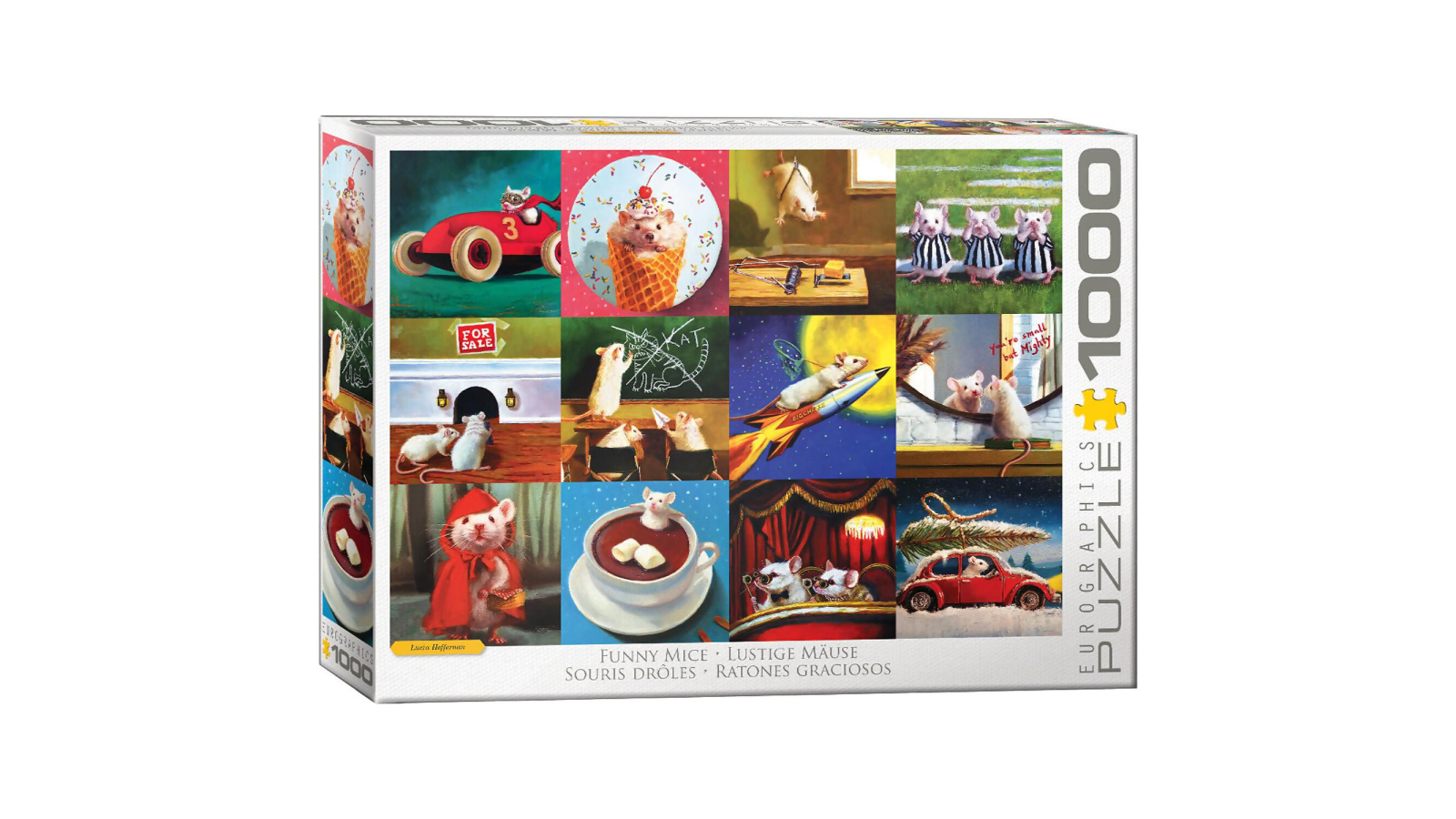 Eurographics 1000 Piece Funny Mice Jigsaw Puzzle