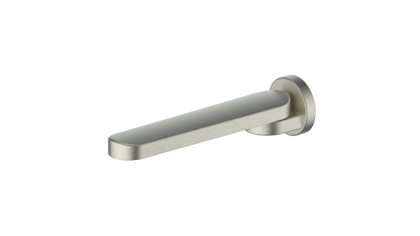 Greens Swivel Bath Spout Round - Brushed Nickel