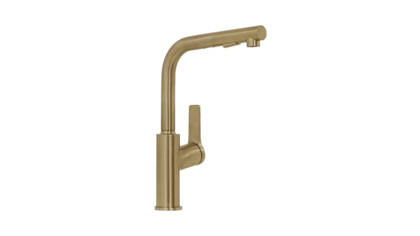 Villeroy & Boch Architectura S Lead Free Kitchen Mixer Pull-Out Spray - Brushed Nickel
