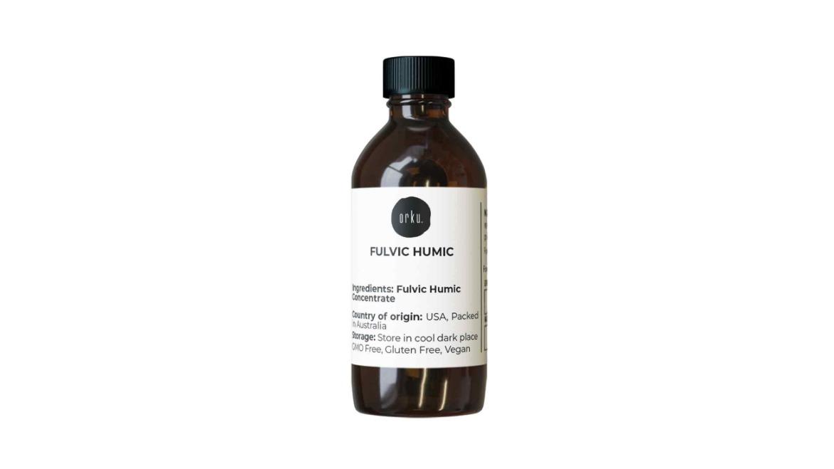Orku Organic Fulvic Humic Concentrate Liquid Dropper Bottle - 30ml