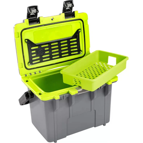 Pelican 13.25L Personal Cooler - Grey/Green