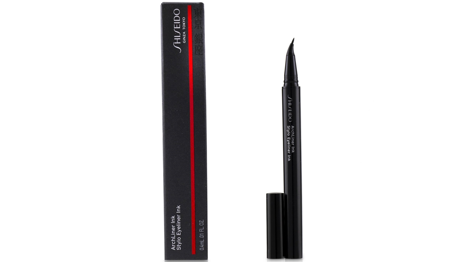 Shiseido ArchLiner Ink Eyeliner No. 01 Shibui Black 0.4ml/0.01oz Harvey Norman