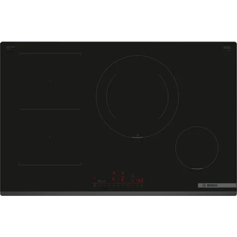Bosch 800mm Series 6 Induction Cooktop - Black