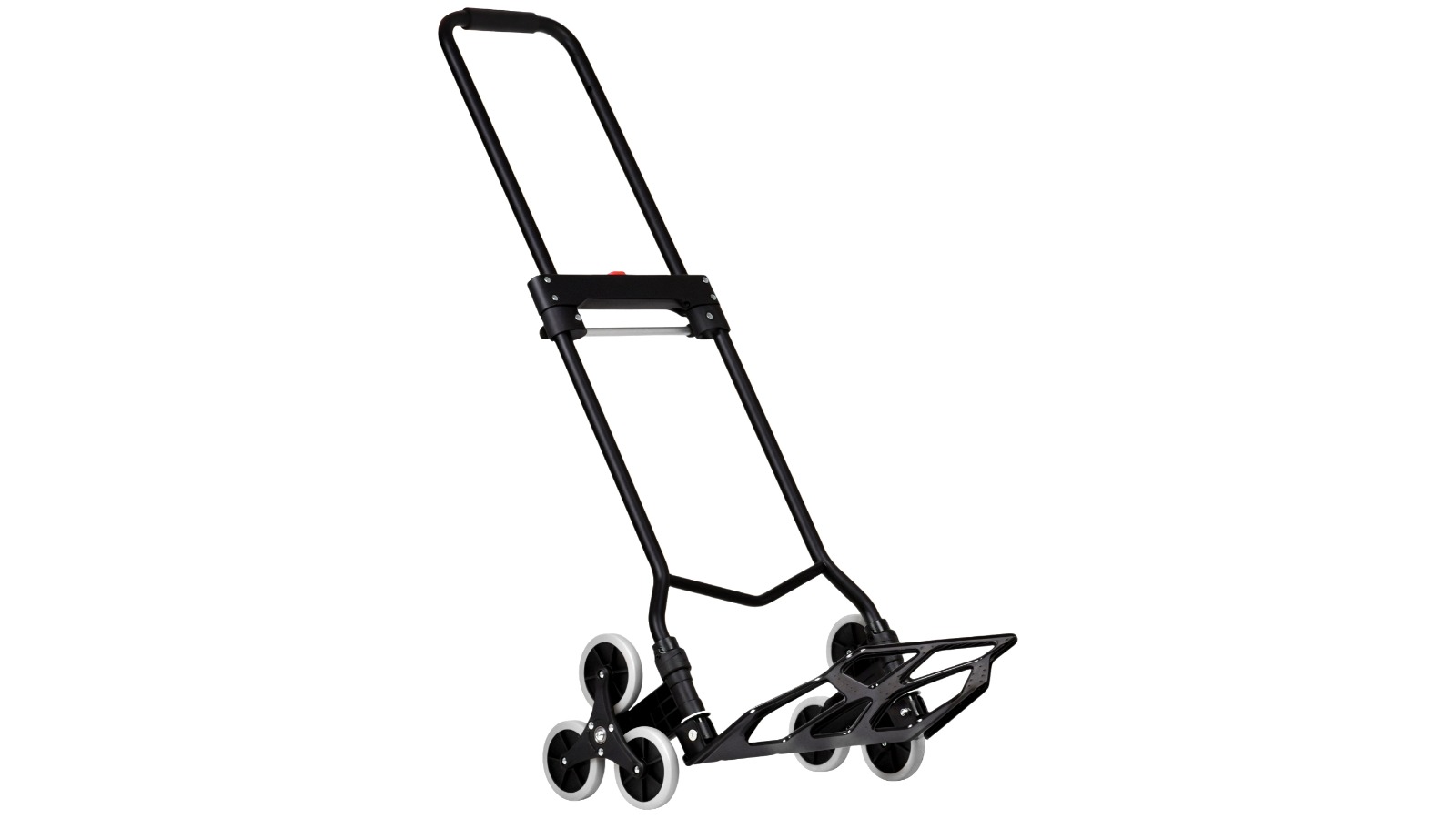Advwin 100kg Stair Climbing Cart with 6 TPR Rubber Wheels and Bungee Cord