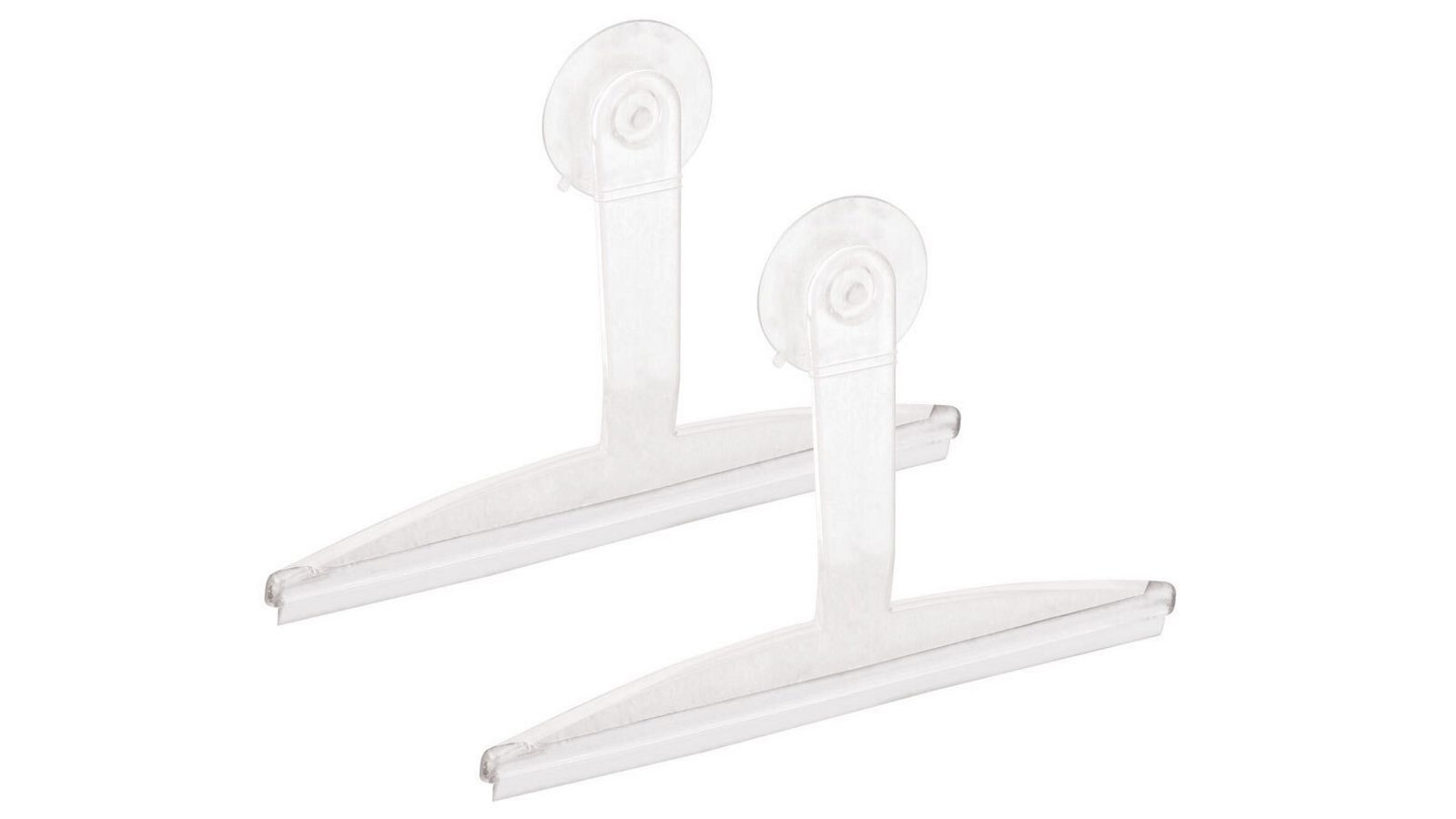 iDesign Clear Suction Squeegee Wide - 2 Pack