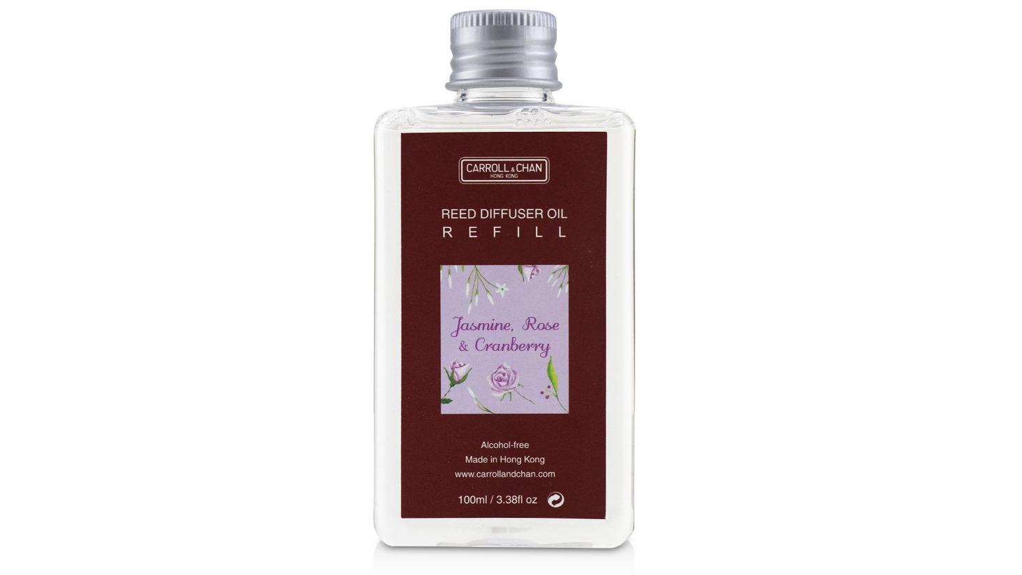 Carroll and Chan Jasmine, Rose and Cranberry Reed Diffuser Refill ...