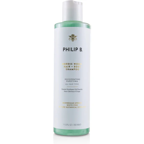 Philip B Nordic Wood Hair + Body Shampoo (Invigorating Purifying) -350ml/11.8oz