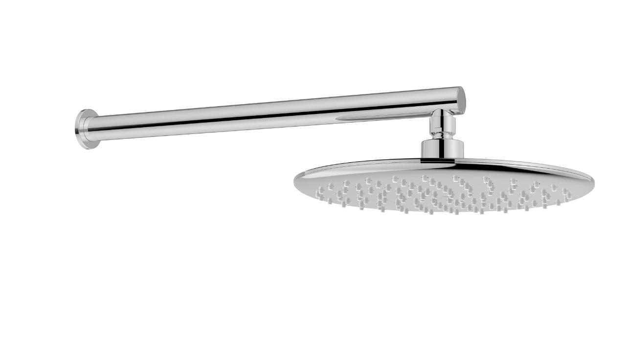 Greens Tundra Wall Shower - Chrome