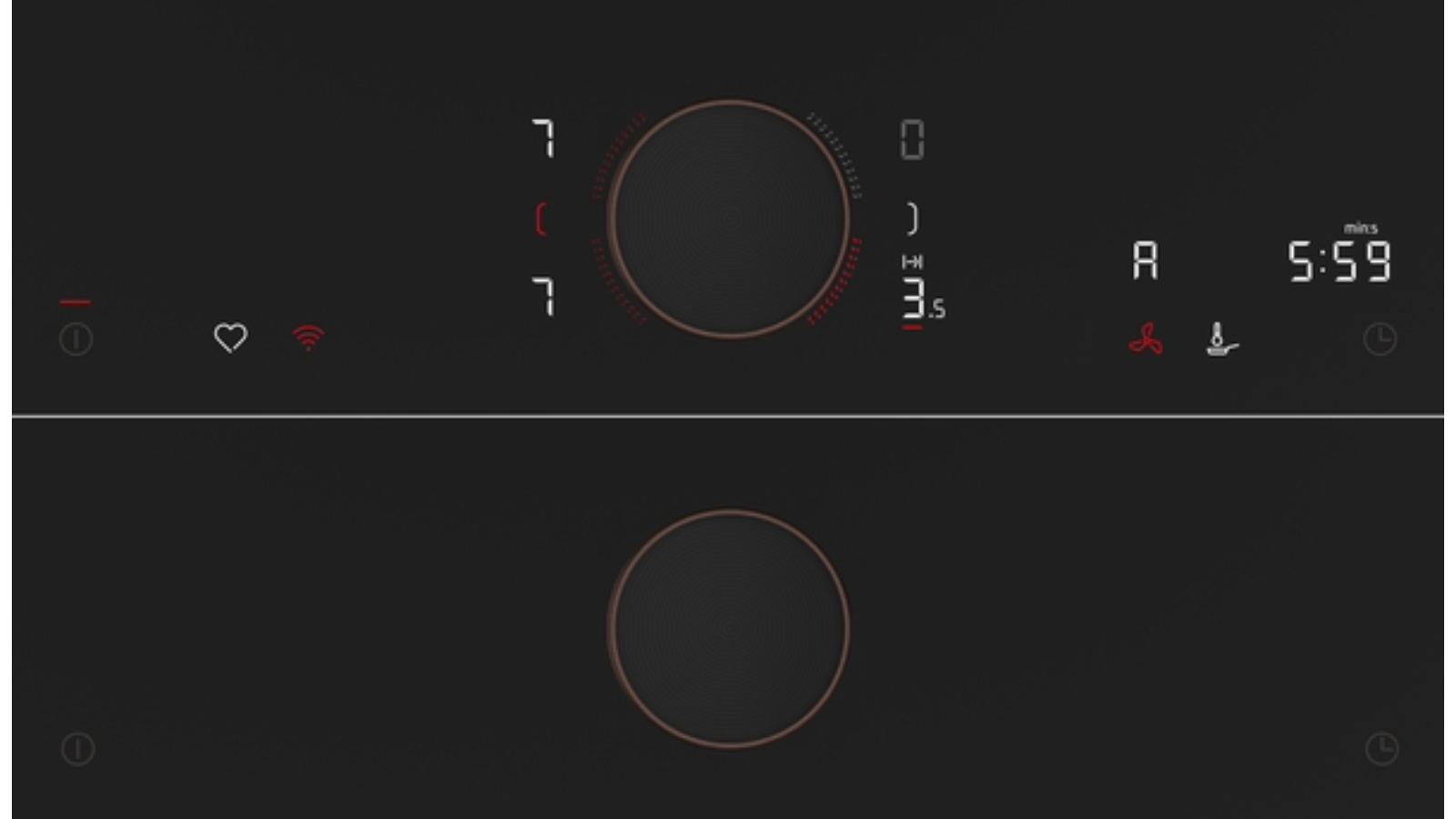 Neff 80cm Flex Design Induction Cooktop - Black