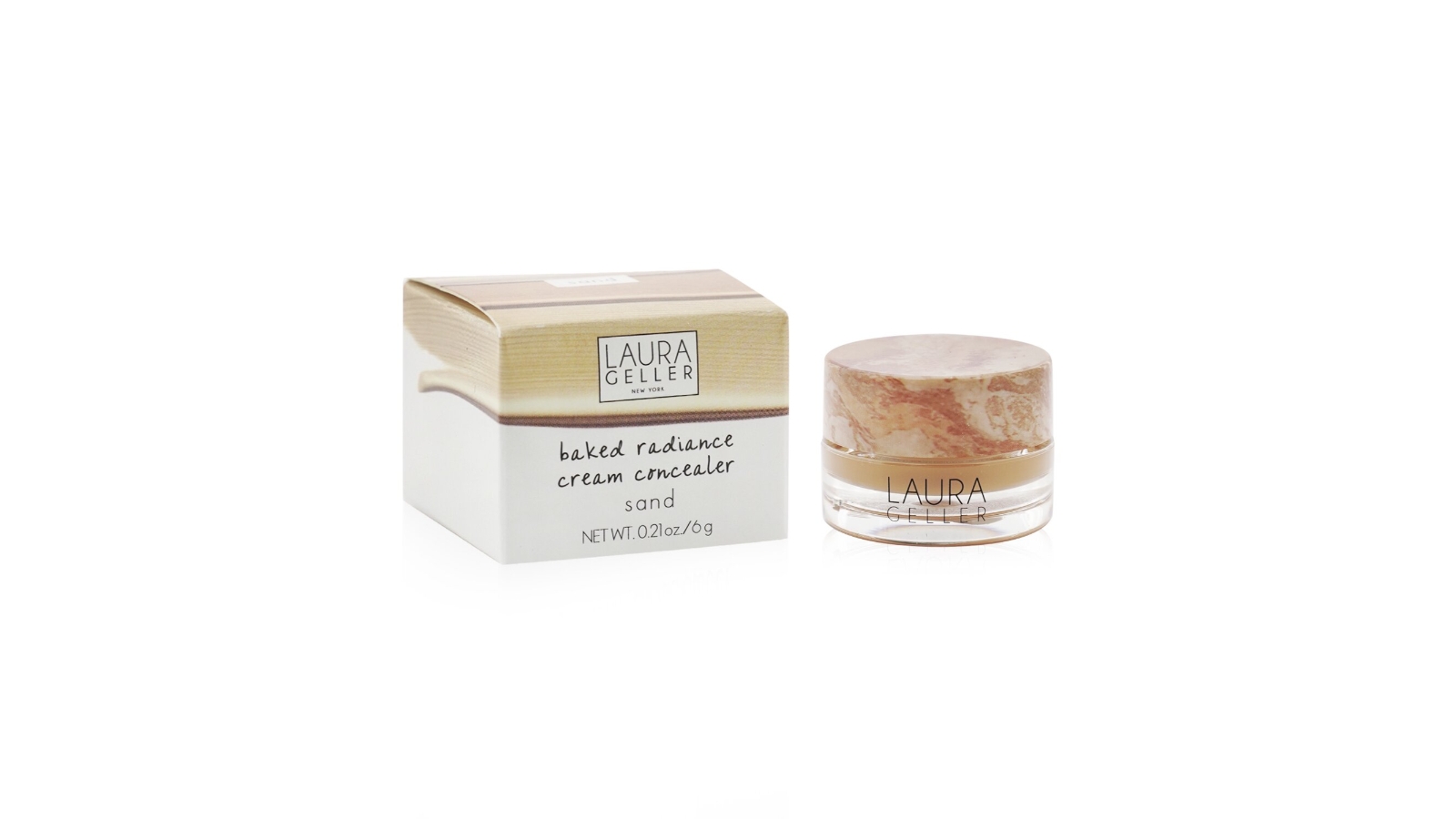 Laura Geller Baked Radiance Cream Concealer - # Sand -6g/0.21oz
