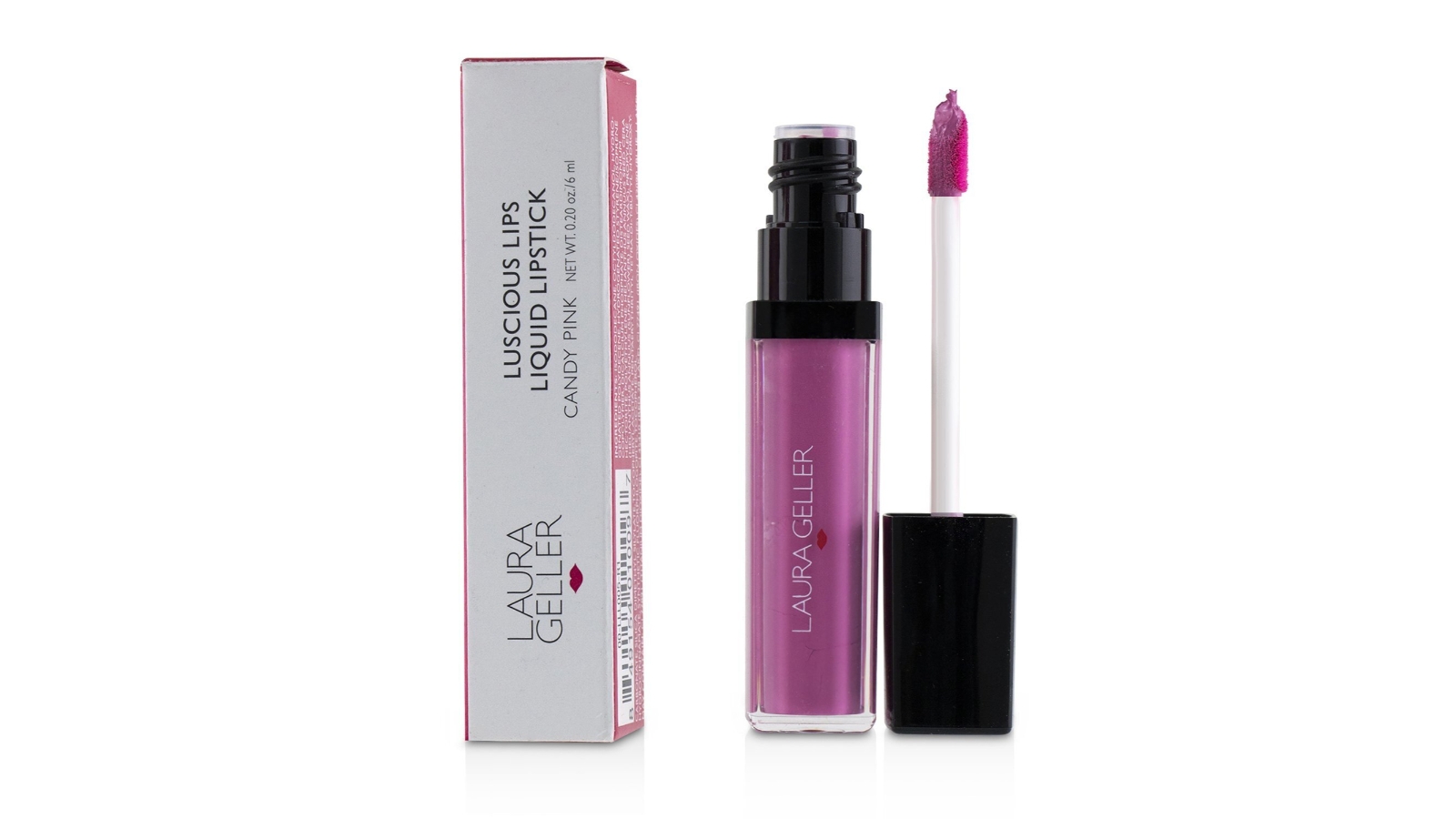 Laura Geller Luscious Lips Liquid Lipstick - # Candy Pink -6ml/0.2oz