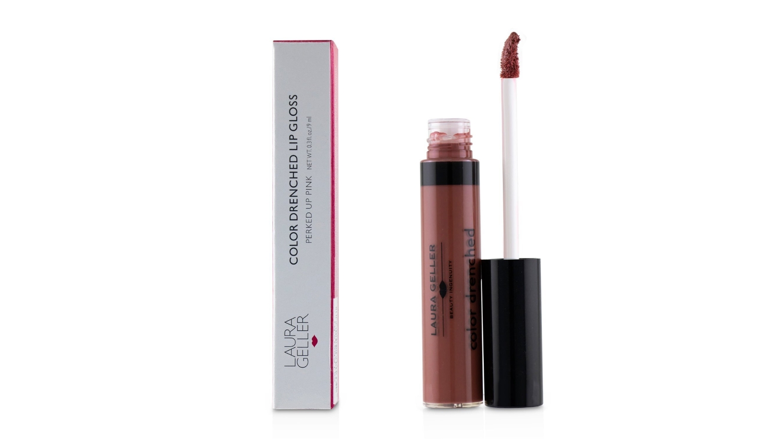 Laura Geller Color Drenched Lip Gloss - #Brandy -9ml/0.3oz