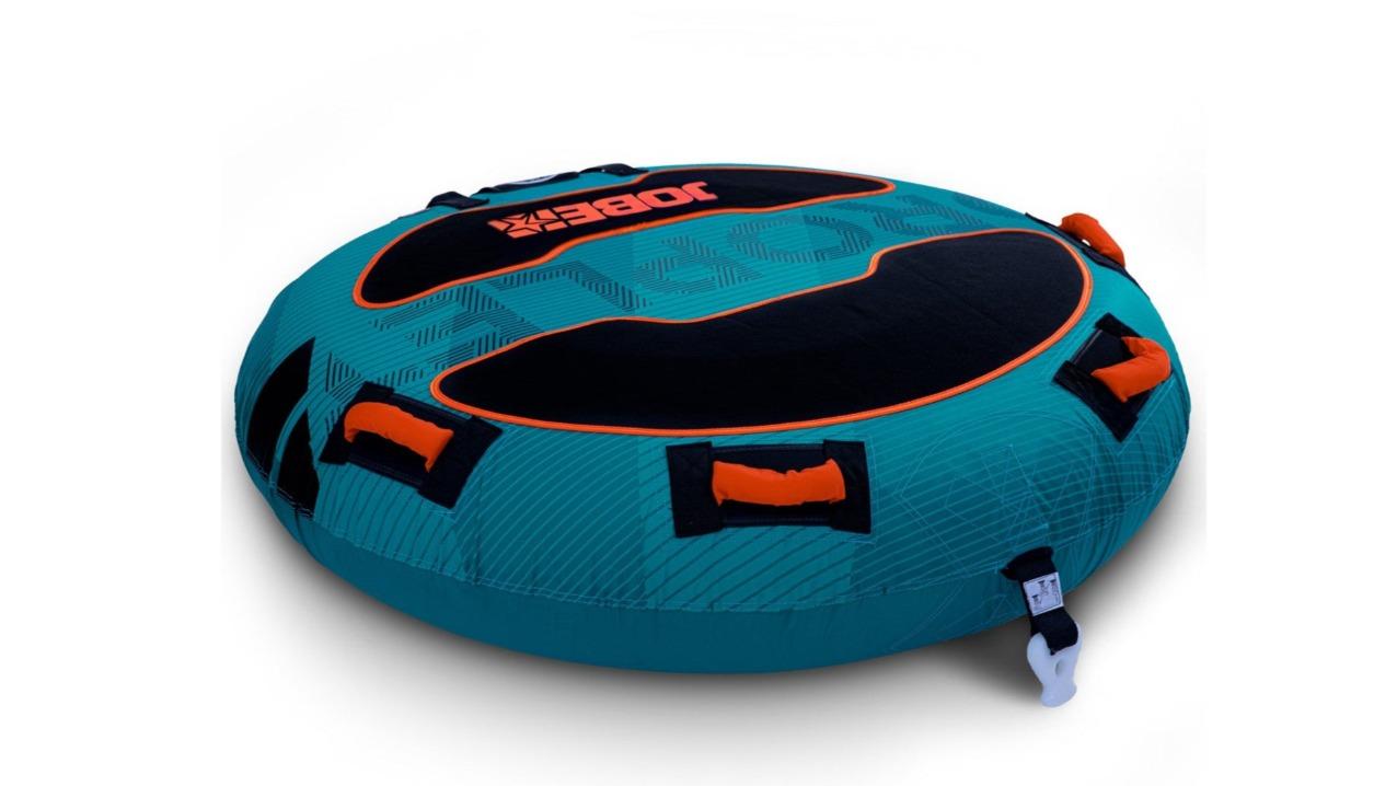 Jobe Droplet Round 1-Person Inflatable Towable Ski Tube - Teal
