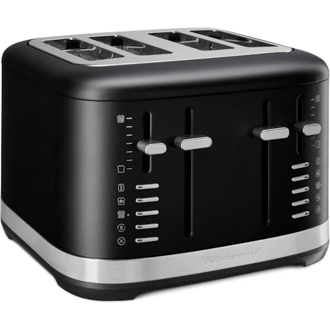 KitchenAid 4 Slice Toaster - Matte Black