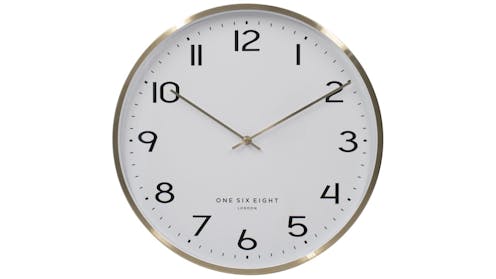 Lise 40cm champagne wall clock Lise 40cm champagne wall clock