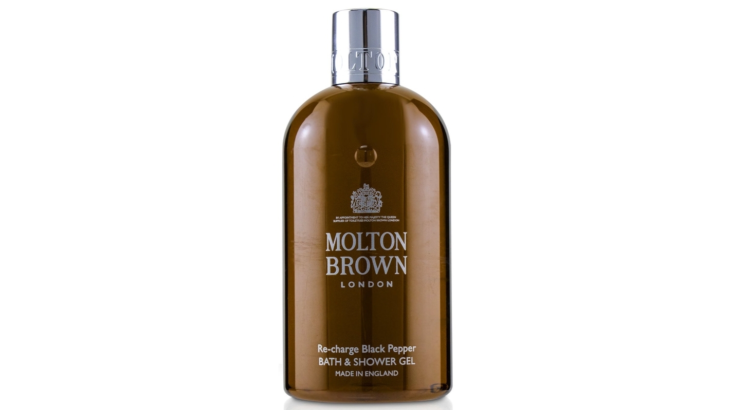 Molton Brown Re-Charge Black Pepper Bath & Shower Gel -300ml/10oz