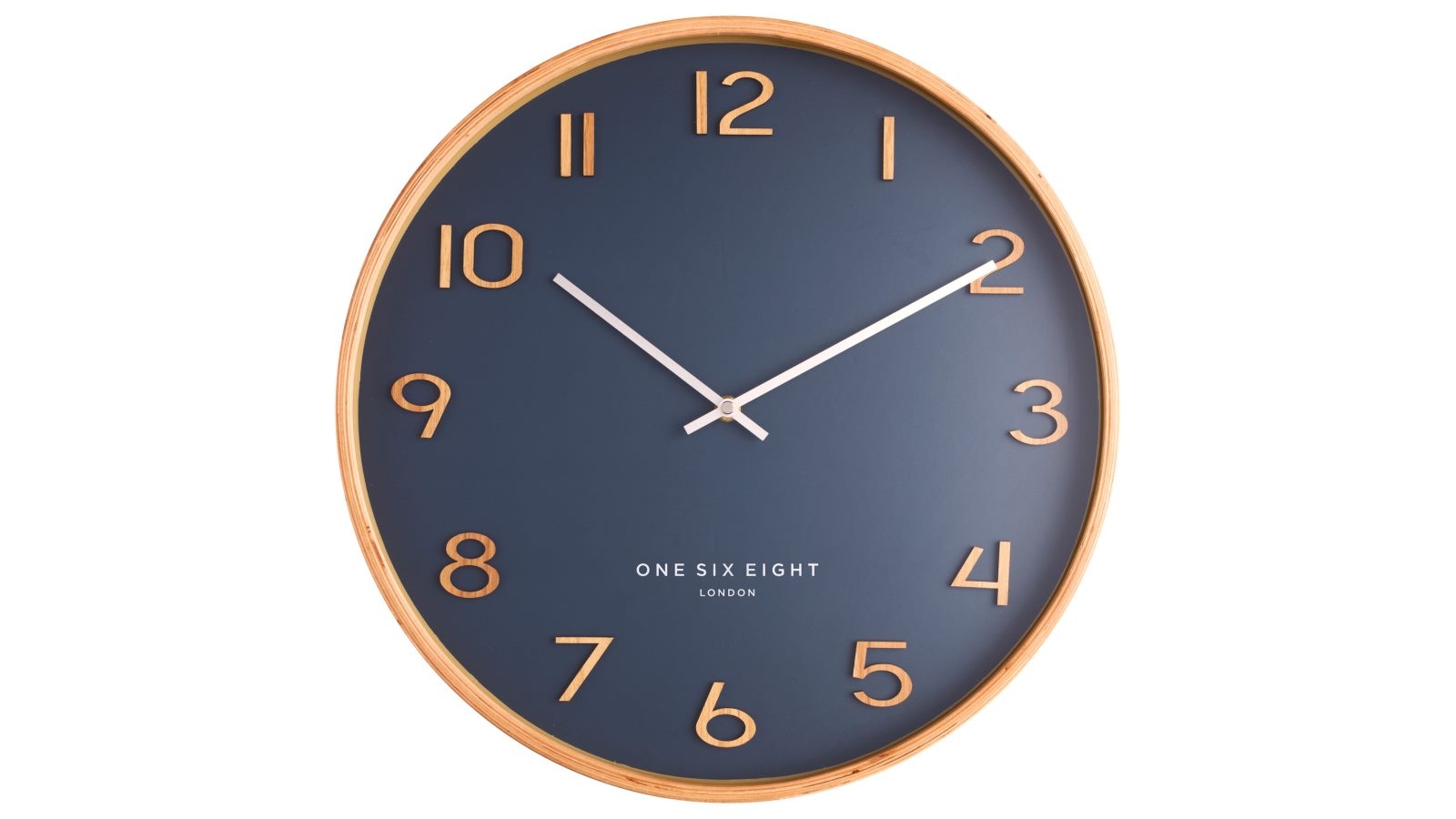 Osel Wallace 53cm Silent Wall Clock - Petrol Blue