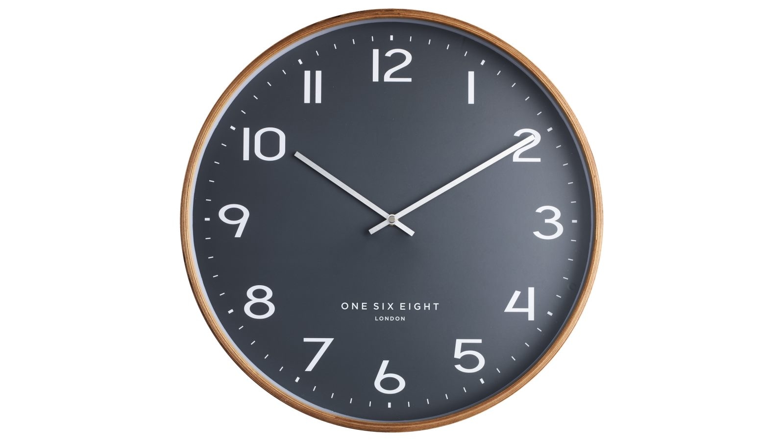 Osel Olivia 41cm Silent Wall Clock - Grey