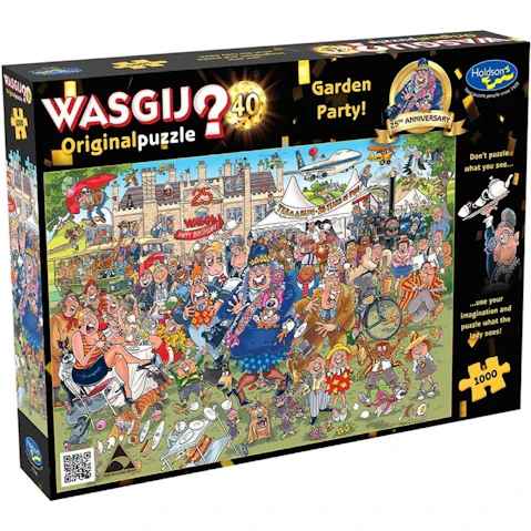 Wasgij 1000 Piece Garden Party Holdson Jigsaw Puzzle