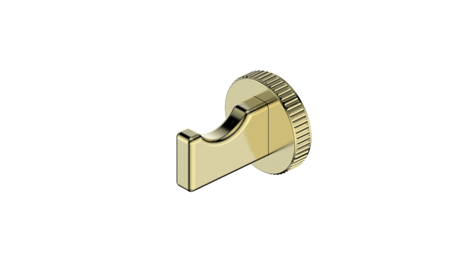 Greens Venza Robe Hook - Brushed Brass
