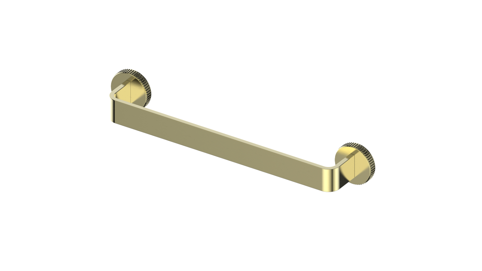 Greens Venza Towel Holder - Brushed Brass